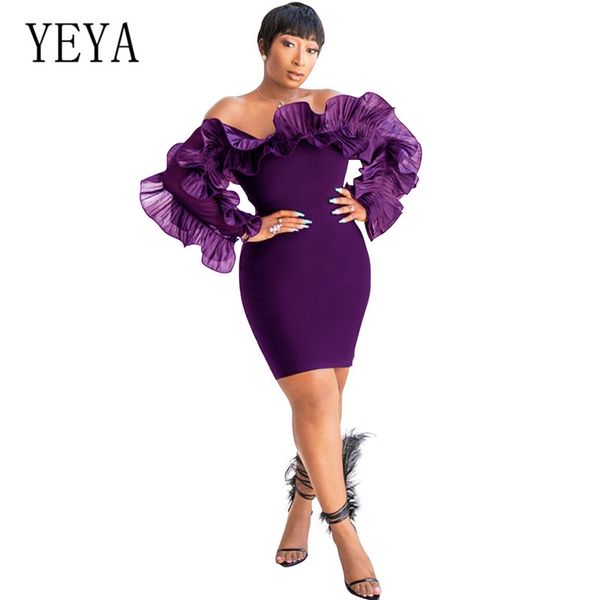 yeya new autumn off shoulder women bandage dress vestidos ruffles slash neck club dress celebrity christmas party dresses, Black;gray
yeya new autumn off shoulder women bandage dress vestidos ruffles slash neck club dress celebrity christmas party dresses, Black;gray