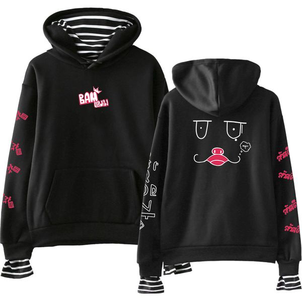 fadun got7 real thai print fake two pieces hoodies 2018 casual women hoodies sweatshirts kpops harajuku plus size, Black
fadun got7 real thai print fake two pieces hoodies 2018 casual women hoodies sweatshirts kpops harajuku plus size, Black