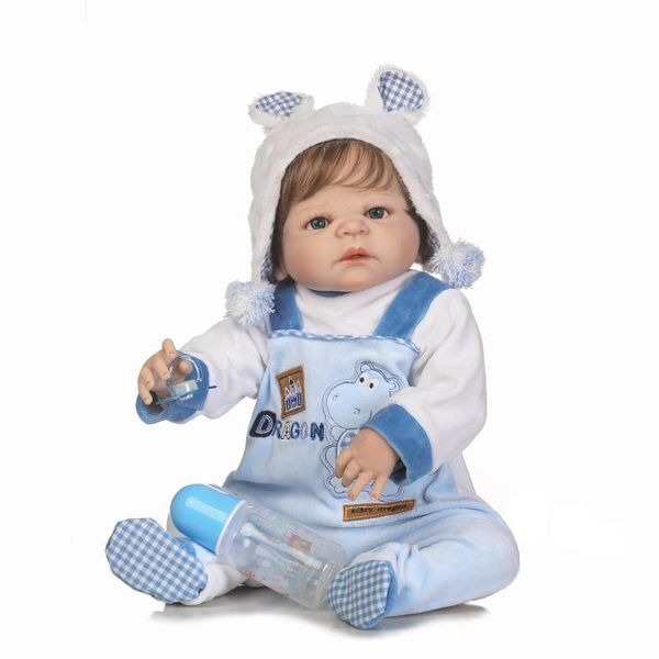 reborn baby boy doll full body silicone vinyl bebe reborn babies realistic princess baby toy doll for children's day gifts
reborn baby boy doll full body silicone vinyl bebe reborn babies realistic princess baby toy doll for children's day gifts