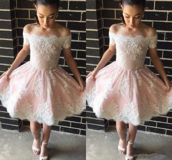 2019 new homecoming dresses bateau short sleeves with lace applique short prom gowns back lace-up knee-length cocktail gowns 162, Black
2019 new homecoming dresses bateau short sleeves with lace applique short prom gowns back lace-up knee-length cocktail gowns 162, Black