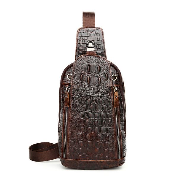icev european fashion chest bag men genuine leather chest pack functional travel organizer alligator messenger male sling bag
icev european fashion chest bag men genuine leather chest pack functional travel organizer alligator messenger male sling bag