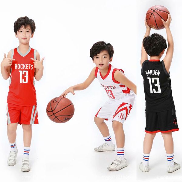 wholesale sale american basketball 13# super basketball star custom basketball clothing outdoor sports clothing for big children
wholesale sale american basketball 13# super basketball star custom basketball clothing outdoor sports clothing for big children