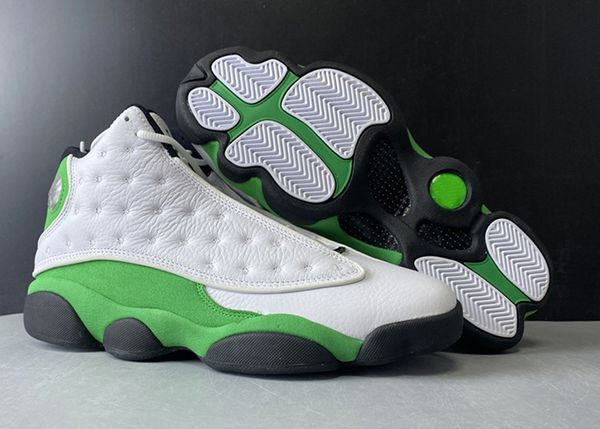 new lucky green 13s db6537-113 xiii 13 white green black basketball shoes mens sports sneakers with original box
new lucky green 13s db6537-113 xiii 13 white green black basketball shoes mens sports sneakers with original box