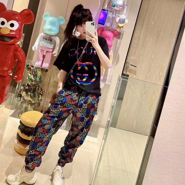 2019 new fashion women casula pants camouflage g letter pattern long pant + black white short sleeve tee top
2019 new fashion women casula pants camouflage g letter pattern long pant + black white short sleeve tee top