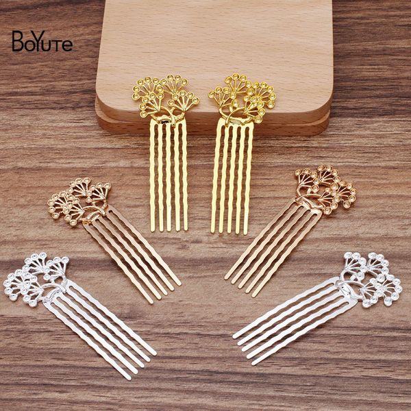 boyute wholesale (20 pieces/lot) 28*24mm pine branch 5 teeth hair comb tiara vintage diy bridal wedding hair accessories, Blue;slivery
boyute wholesale (20 pieces/lot) 28*24mm pine branch 5 teeth hair comb tiara vintage diy bridal wedding hair accessories, Blue;slivery