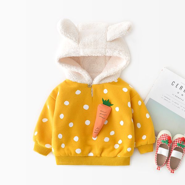 baby plus velvet fruit sweater autumn and winter new men and women baby western style thick cotton jacket with hood winter, Black
baby plus velvet fruit sweater autumn and winter new men and women baby western style thick cotton jacket with hood winter, Black