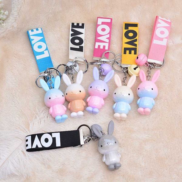 cute long-eared key chain cartoon acrylic animal pattern keychains for women men key ring holder bag pendant, Silver
cute long-eared key chain cartoon acrylic animal pattern keychains for women men key ring holder bag pendant, Silver