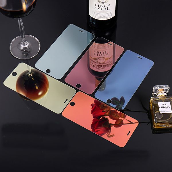 Mirror tempered gla for iphone x x max xr 7 8 plu front full cover mirror effect creen protector film colorful protective film
Mirror tempered gla for iphone x x max xr 7 8 plu front full cover mirror effect creen protector film colorful protective film