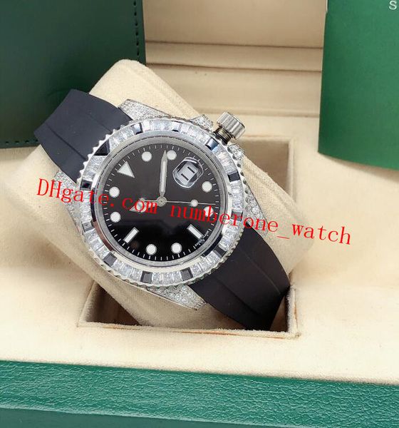 2 style gm/t ii 18k white gold full diamond 40mm rubber bracelet 116759 black dial automatic fashion men's watches wristwatch
2 style gm/t ii 18k white gold full diamond 40mm rubber bracelet 116759 black dial automatic fashion men's watches wristwatch