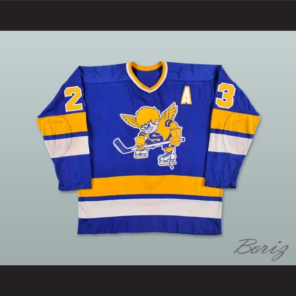 wha 1974-75 minnesota fighting saints mike mcmahon 23 away hockey jersey custom any name any number size s-xxxl, Black;red
wha 1974-75 minnesota fighting saints mike mcmahon 23 away hockey jersey custom any name any number size s-xxxl, Black;red