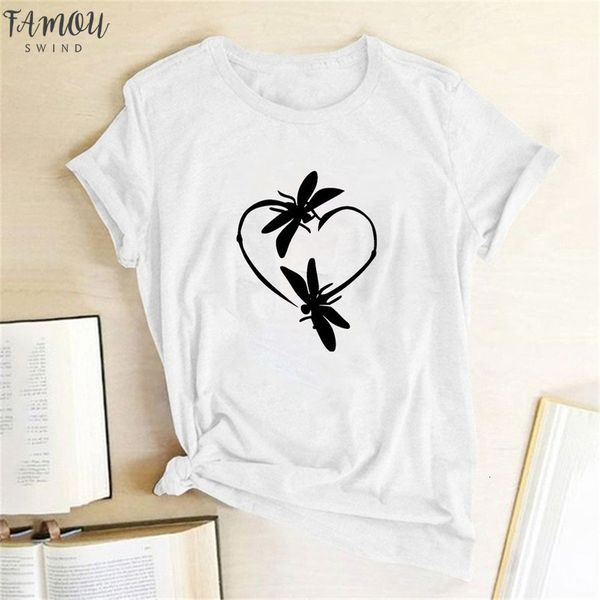 heart love dragonfly printed women t shirt short sleeve casual cute t shirts aesthetic graphic shirt femme for girl gift, White
heart love dragonfly printed women t shirt short sleeve casual cute t shirts aesthetic graphic shirt femme for girl gift, White