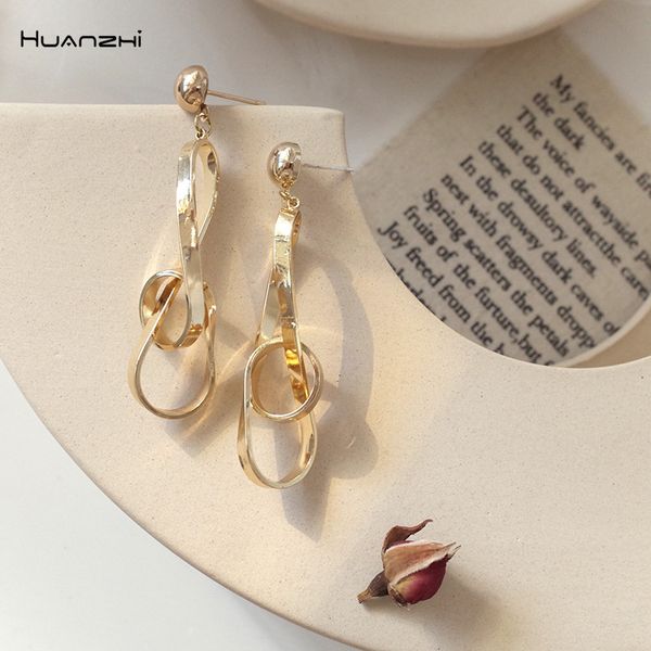 huanzhi 2019 gold metal hollow geometric irregularity korean style trendy personality drop earrings for woman girl jewelry, Silver
huanzhi 2019 gold metal hollow geometric irregularity korean style trendy personality drop earrings for woman girl jewelry, Silver