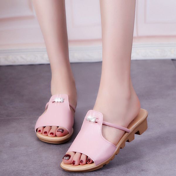 fashionable women's wedge slippers 2020 summer new thick bottom flat drag flat bottom non-slip comfortable sandals 35-41, Black
fashionable women's wedge slippers 2020 summer new thick bottom flat drag flat bottom non-slip comfortable sandals 35-41, Black