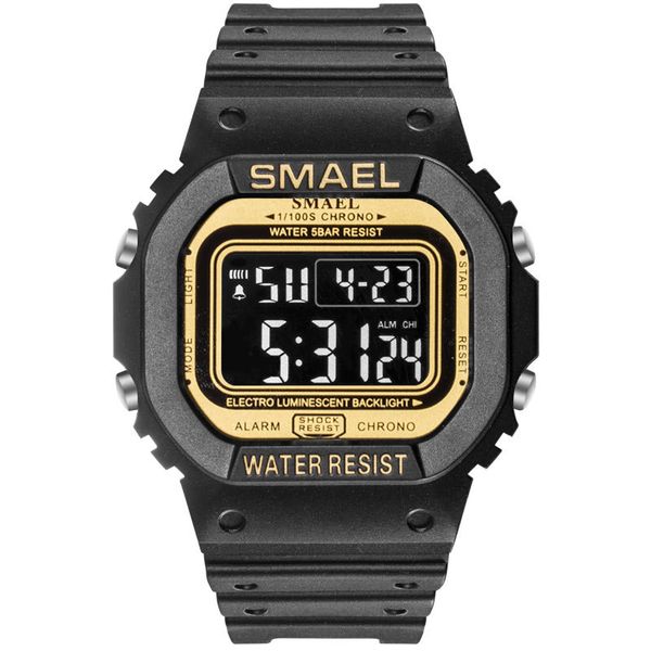 2019 smael brand digital clocks men sports watches led army camou fage wrist for boy waterproof student swatch, Slivery;brown
2019 smael brand digital clocks men sports watches led army camou fage wrist for boy waterproof student swatch, Slivery;brown