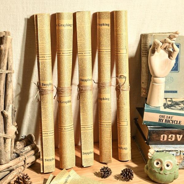 retro creative simulation newspaper living room hemp rope decoration props english cowhide wrapping paper ornaments 5pc/lot d191, Silver
retro creative simulation newspaper living room hemp rope decoration props english cowhide wrapping paper ornaments 5pc/lot d191, Silver