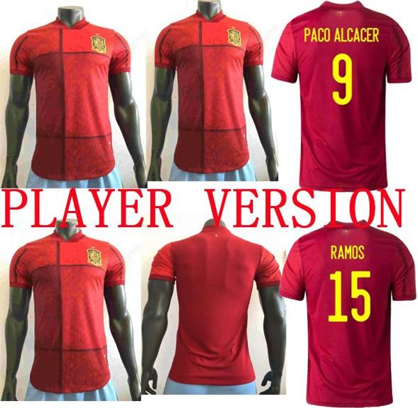 20 21spain player version a.iniesta sergio ramos men soccer jerseys isco diego costa home football shirts thiago asensio pique short uniform, Black;yellow
20 21spain player version a.iniesta sergio ramos men soccer jerseys isco diego costa home football shirts thiago asensio pique short uniform, Black;yellow