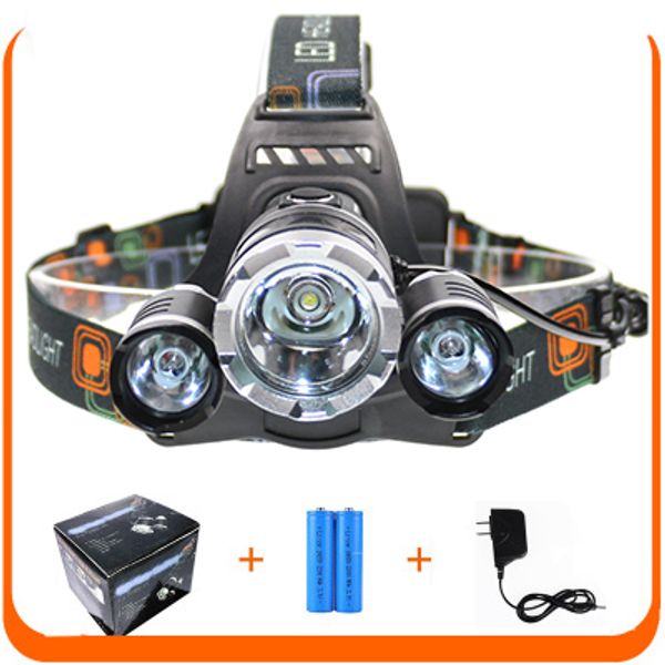 6000 lumens xm-l t6 led headlamp headlight camping head lamp t6 + 2xpe led torch light with battery charger for outdoor hunting fishing
6000 lumens xm-l t6 led headlamp headlight camping head lamp t6 + 2xpe led torch light with battery charger for outdoor hunting fishing