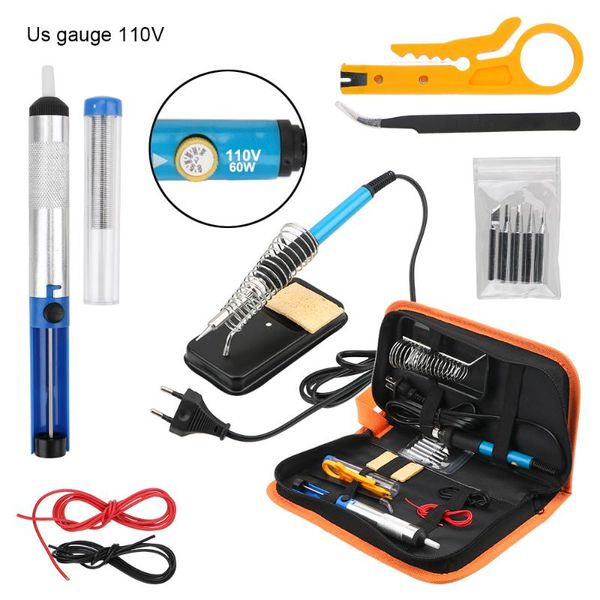 adjustable temperature us110v eu 220v 60w electric soldering iron kit soldering tips desoldering pump tweezers hand tool
adjustable temperature us110v eu 220v 60w electric soldering iron kit soldering tips desoldering pump tweezers hand tool