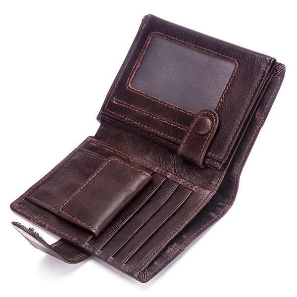 2019 high-quality head layer cowhide wallet doka position genuine leather men's wallet 2019 card pocket bag for men european style desi, Red;black
2019 high-quality head layer cowhide wallet doka position genuine leather men's wallet 2019 card pocket bag for men european style desi, Red;black