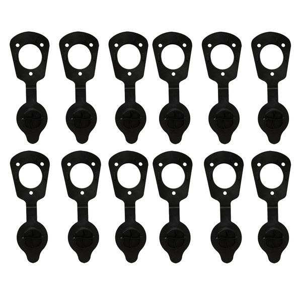 12 pieces cap and gasket for flush mount rod fishing kayak canoe 
12 pieces cap and gasket for flush mount rod fishing kayak canoe
