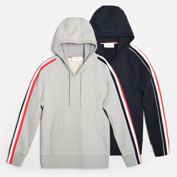 2020 fashion tb brand spring hooded clothing slim cotton jacket men women sweatshirts solid striped sleeves casual coat, Black
2020 fashion tb brand spring hooded clothing slim cotton jacket men women sweatshirts solid striped sleeves casual coat, Black