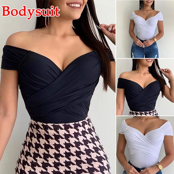 woman's deep v-neck cross wrinkled tights slim bodysuit short sleeves skinny fashion summer playsuits female rompers, Black;white
woman's deep v-neck cross wrinkled tights slim bodysuit short sleeves skinny fashion summer playsuits female rompers, Black;white
