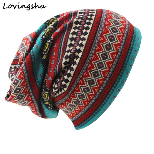lovingsha brand autumn winter dual-use hat for ladies thin skullies beanies vintage geometric design women scarf face mask ht026, Blue;gray
lovingsha brand autumn winter dual-use hat for ladies thin skullies beanies vintage geometric design women scarf face mask ht026, Blue;gray