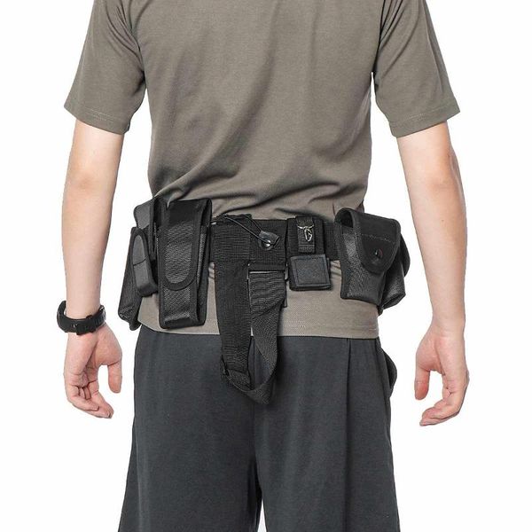 10-pouches duty-belt tactical combat training duty belt outdoor belt waist bag tactical buckle -belts, Black;gray
10-pouches duty-belt tactical combat training duty belt outdoor belt waist bag tactical buckle -belts, Black;gray