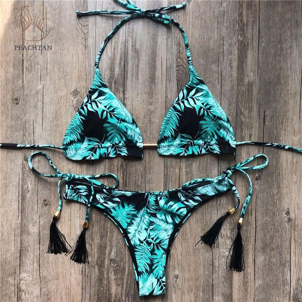 peachtan floral print tassel swimwear women bandage swimsuit push up two piece suit triangle bikini set bathing suit beach wear
peachtan floral print tassel swimwear women bandage swimsuit push up two piece suit triangle bikini set bathing suit beach wear