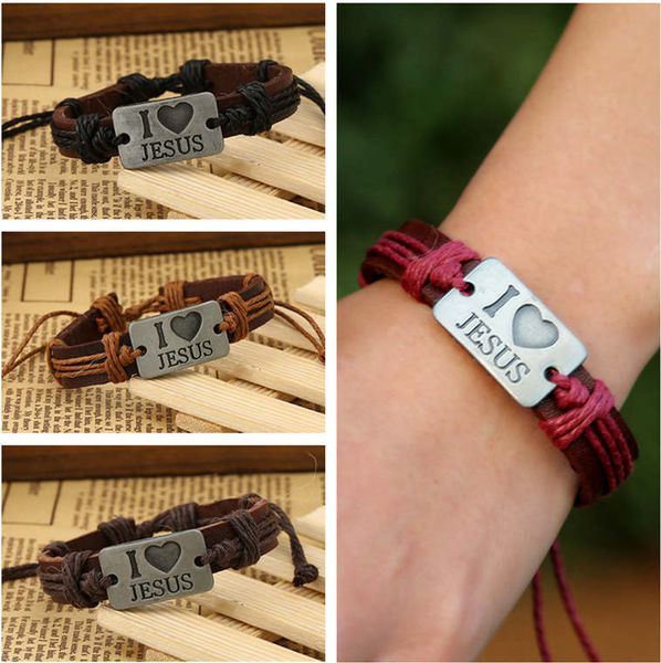 i love jesus alloy leather bracelet direct sales of european and american jewelry dhb473 id, identification jewelry bracelet, Black
i love jesus alloy leather bracelet direct sales of european and american jewelry dhb473 id, identification jewelry bracelet, Black