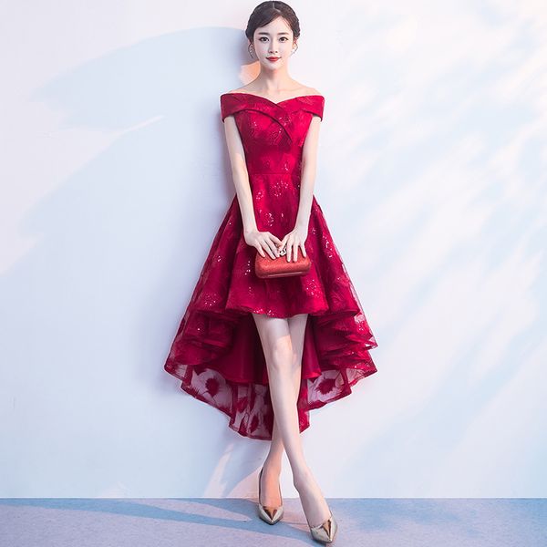 chinese style evening dress slim sequins asymmetric hems lace appliques dress improved cheongsam vestidos size s-3xl, Red
chinese style evening dress slim sequins asymmetric hems lace appliques dress improved cheongsam vestidos size s-3xl, Red