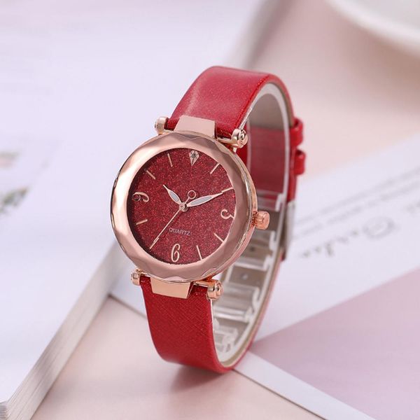 women's watch fashion casual leather strap crystal dial quartz watch pocket fashion starry belt women's fd, Slivery;brown
women's watch fashion casual leather strap crystal dial quartz watch pocket fashion starry belt women's fd, Slivery;brown