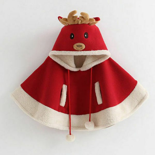 pudcoco xmas girls kids baby hooded warm outwear lovely patchwork jacket clothes cloak coat cape xmas, Blue;gray
pudcoco xmas girls kids baby hooded warm outwear lovely patchwork jacket clothes cloak coat cape xmas, Blue;gray