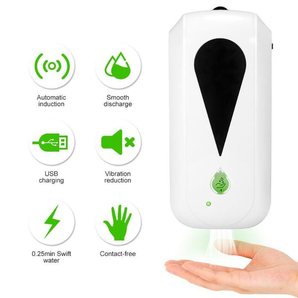aozbz soap dispenser 1200ml automatic smarts sensor touchless abs sanitizer dispensador bottle for kitchen bathroom
aozbz soap dispenser 1200ml automatic smarts sensor touchless abs sanitizer dispensador bottle for kitchen bathroom
