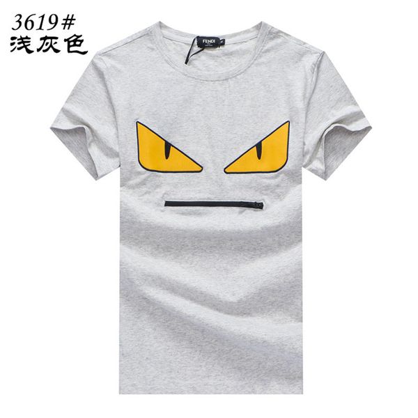 2019 little monster silk cotton mens brand t-shirt short-sleeved foreign trade original single round neck slim half-sleeved shirt, White;black
2019 little monster silk cotton mens brand t-shirt short-sleeved foreign trade original single round neck slim half-sleeved shirt, White;black