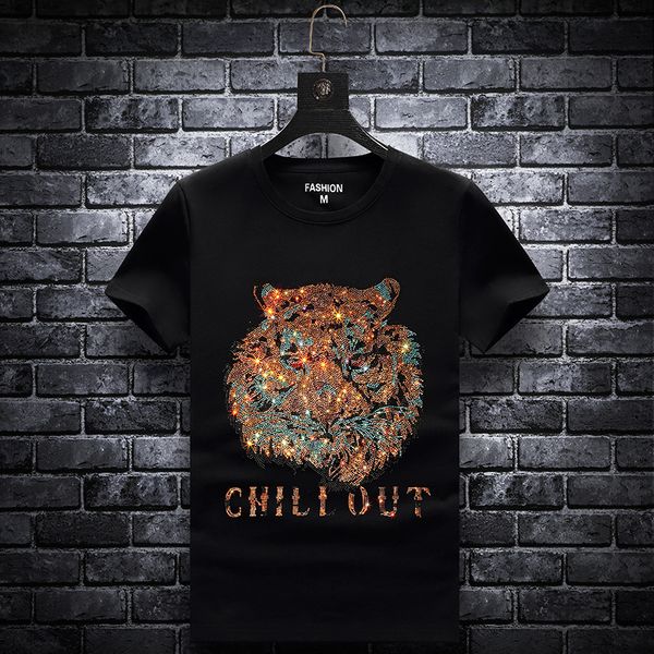 2020 fashion designer short t-shirt european style men's round neck t-shirt 100% cotton short-sleeved men's clothes size s-7xl, White;black
2020 fashion designer short t-shirt european style men's round neck t-shirt 100% cotton short-sleeved men's clothes size s-7xl, White;black
