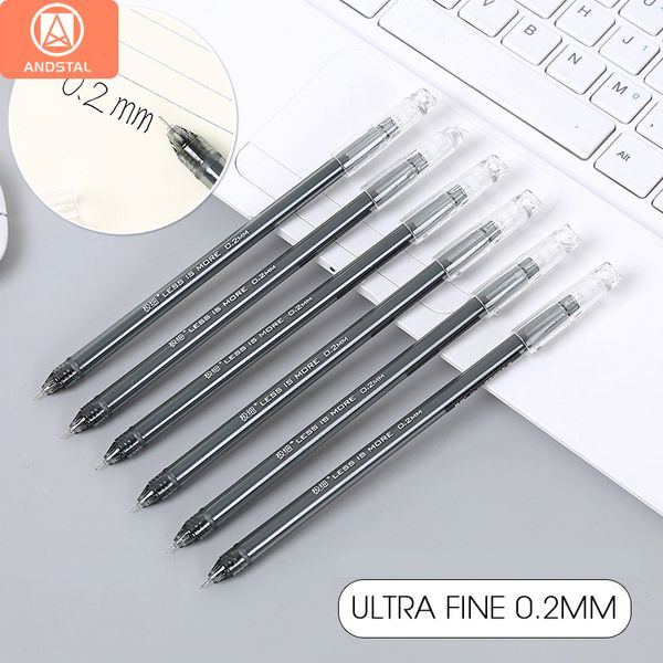 andstal 12pcs/lot 0.2mm ultra fine financial needle gel pen black ink refill finance gelpen for school office supplies ink pens
andstal 12pcs/lot 0.2mm ultra fine financial needle gel pen black ink refill finance gelpen for school office supplies ink pens