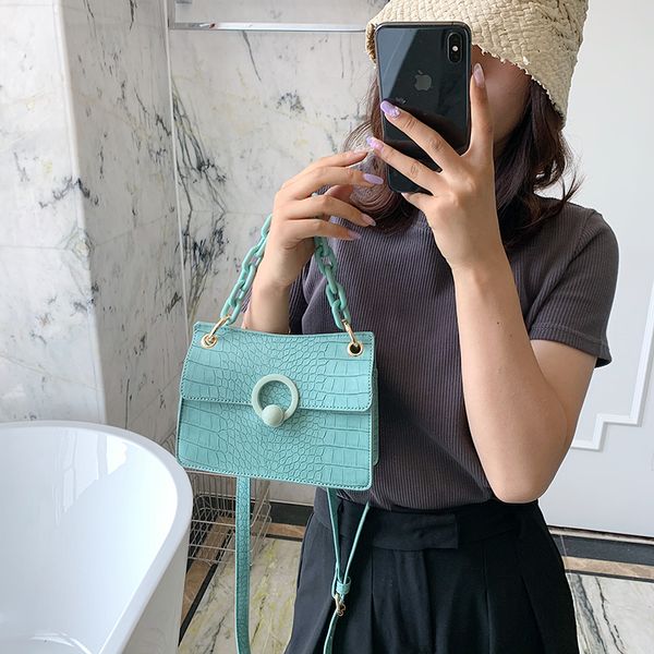 2020 fashion candy color thick chain pu leather crossbody bags for women elegant shoulder handbags female travel cross body bag
2020 fashion candy color thick chain pu leather crossbody bags for women elegant shoulder handbags female travel cross body bag