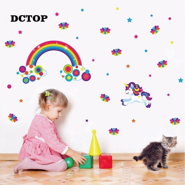 unicorn wall sticker rainbow butterfly art wallpaper kids children rooms bedroom home decoration diy decals cartoon mural poster
unicorn wall sticker rainbow butterfly art wallpaper kids children rooms bedroom home decoration diy decals cartoon mural poster