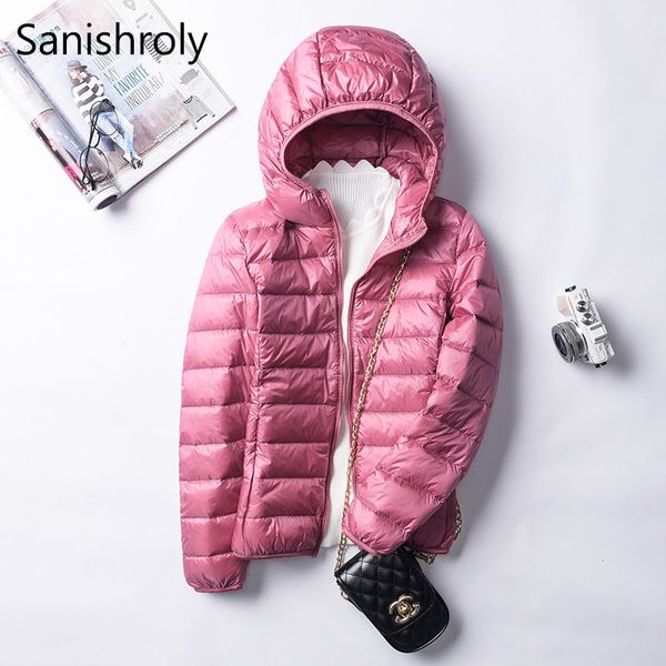 sanishroly 2019 autumn winter women white duck down jacket hooded ultra light down coat parkas female short plus size se395, Black
sanishroly 2019 autumn winter women white duck down jacket hooded ultra light down coat parkas female short plus size se395, Black