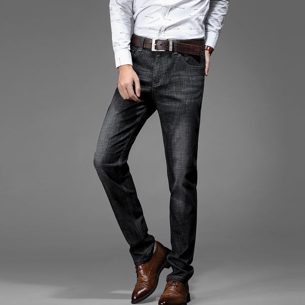 daishu grey brands jeans trousers men clothes summer elasticity skinny jeans business casual male denim slim pants classic style, Blue
daishu grey brands jeans trousers men clothes summer elasticity skinny jeans business casual male denim slim pants classic style, Blue