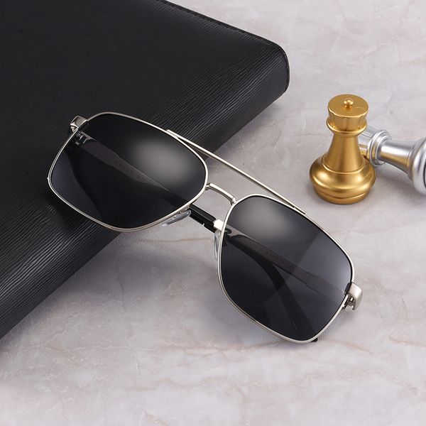 men luxury designer sunglasses square big frame summer generous style mixed color frame uv protection lens ng f9t, White;black
men luxury designer sunglasses square big frame summer generous style mixed color frame uv protection lens ng f9t, White;black