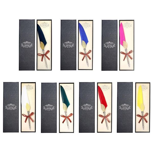 feather signature gel pens retro ballpoint pen kids gift for school office writing supply student stationery with box
feather signature gel pens retro ballpoint pen kids gift for school office writing supply student stationery with box