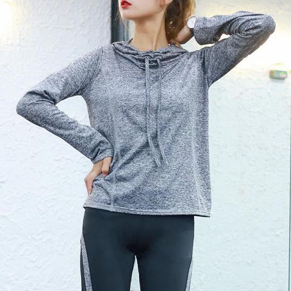 women long sleeve sport shirt slim fit solid color running sweatshirt hoodie loose fitness yoga tees sports wear for women gym, Black;red
women long sleeve sport shirt slim fit solid color running sweatshirt hoodie loose fitness yoga tees sports wear for women gym, Black;red