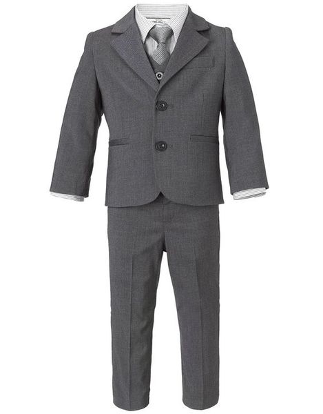 2020 notch lapel boy suit custom made single breasted grey kid suits boy wedding suit boy's formal wear (jacket+pants+v, Black
2020 notch lapel boy suit custom made single breasted grey kid suits boy wedding suit boy's formal wear (jacket+pants+v, Black