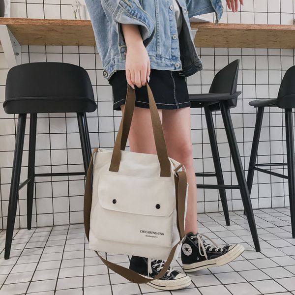 multi-purpose canvas bag femaleshouldermessengerliterary student bag korean version of ins super fire alphabet hit color handbag
multi-purpose canvas bag femaleshouldermessengerliterary student bag korean version of ins super fire alphabet hit color handbag
