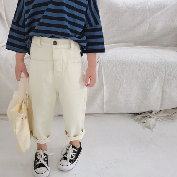 Spring Kids Denim Pants Children High Waist Loose Trousers Korean Toddler Casual Radish pants Baby Jeans Pants, Blue
Spring Kids Denim Pants Children High Waist Loose Trousers Korean Toddler Casual Radish pants Baby Jeans Pants, Blue