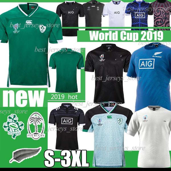 

Ireland IRFU Home AWAY Rugby Jersey Fiji WALLABIES BLACKS 2019 NRL Janpan World Cup Rugby Shirt Jersey