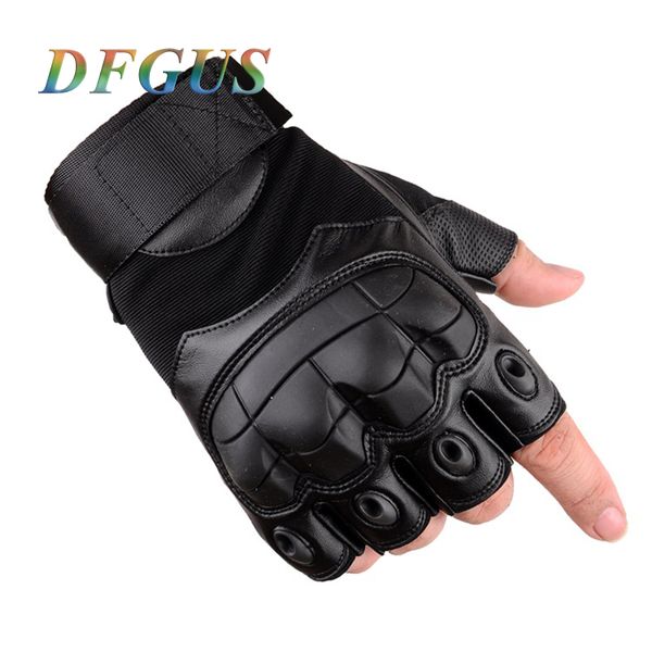 army men' tactical gloves black special forces outdoor half guantes gym combat slip-resistant cut leather gloves, Blue;gray
army men' tactical gloves black special forces outdoor half guantes gym combat slip-resistant cut leather gloves, Blue;gray