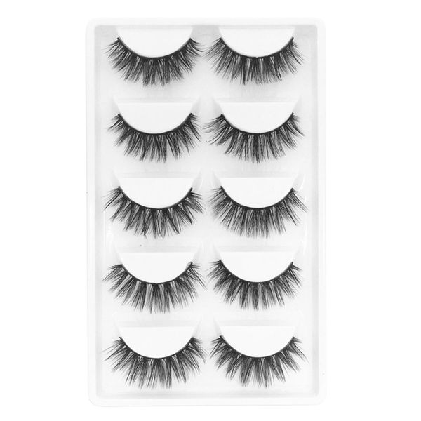 5 pair 3d natural thick false fake eyelashes eye lashes makeup extension natural mink lashes fluffy strip eyelashes tool l58
5 pair 3d natural thick false fake eyelashes eye lashes makeup extension natural mink lashes fluffy strip eyelashes tool l58